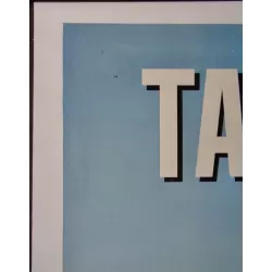 Capital Airlines Tampa original 1958 travel poster - illustraction Gallery