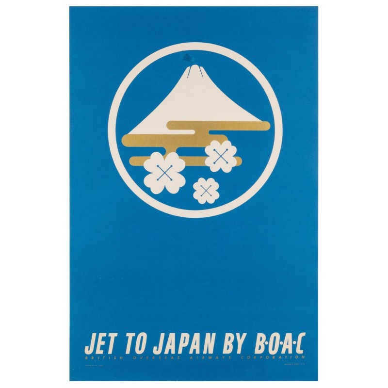 BOAC Jet To Japan (1966 - LB)