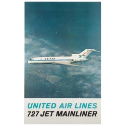 United Airlines 727 Jet Mainliner (1964 - LB)
