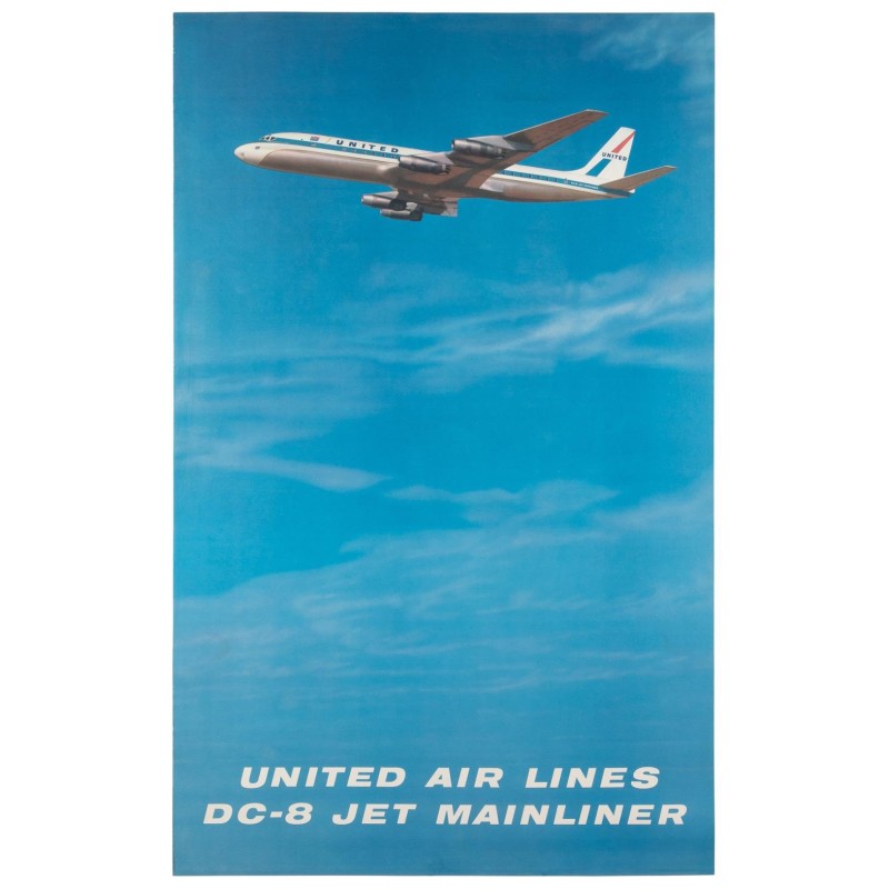 United Airlines DC8 Jet Mainliner (1960 - LB)
