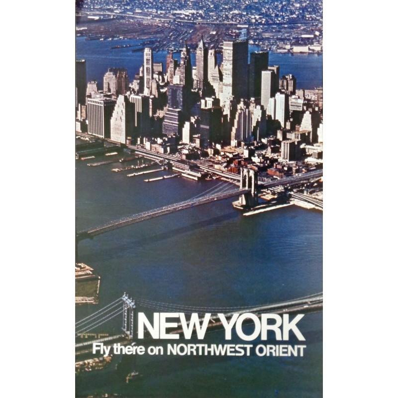 Northwest Orient Airlines New York (1974)