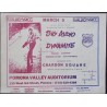 Big Audio Dynamite 1986 Pomona concert handbill - illustraction Gallery