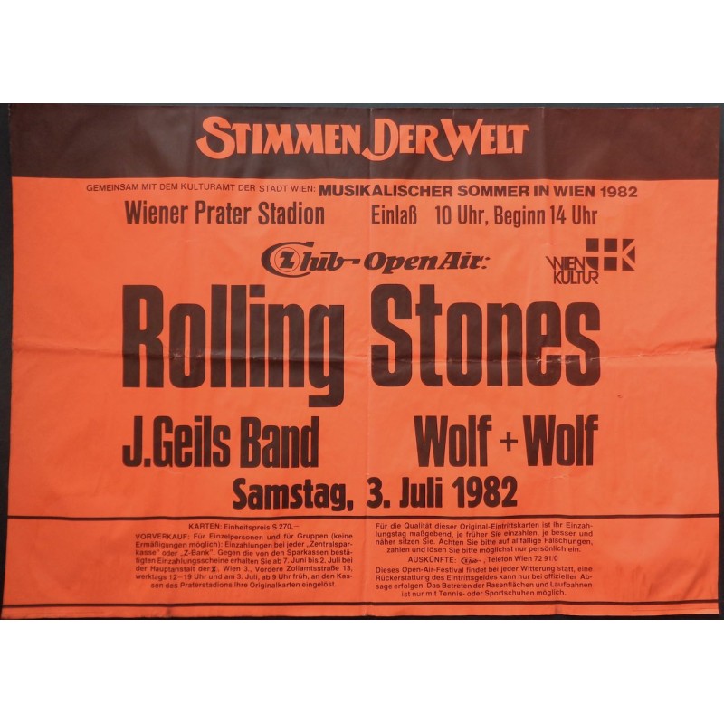 Rolling Stones: Vienna 1982