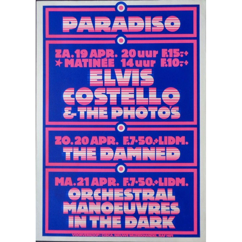 Elvis Costello / The Damned: Amsterdam 1980