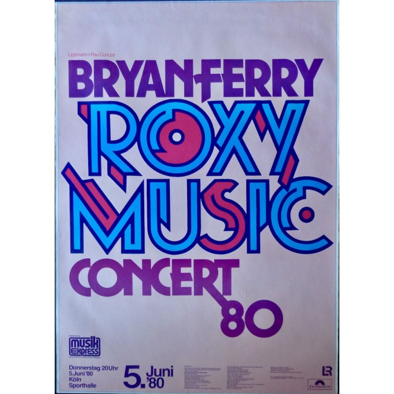 Roxy Music: Essen 1980