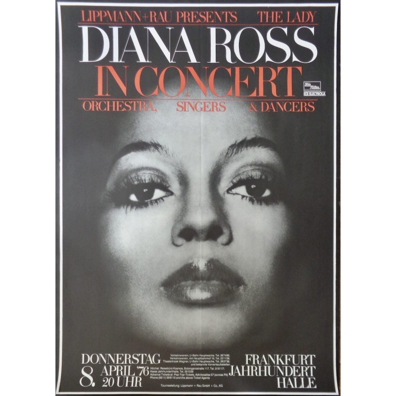 Diana Ross: Frankfurt 1976