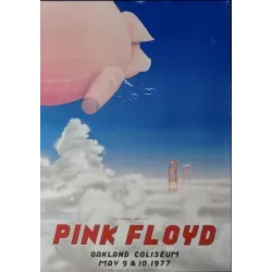 Pink Floyd Oakland 1977 concert poster - illustraction Gallery