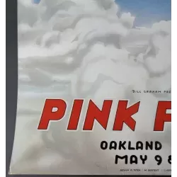 Pink Floyd Oakland 1977 concert poster - illustraction Gallery