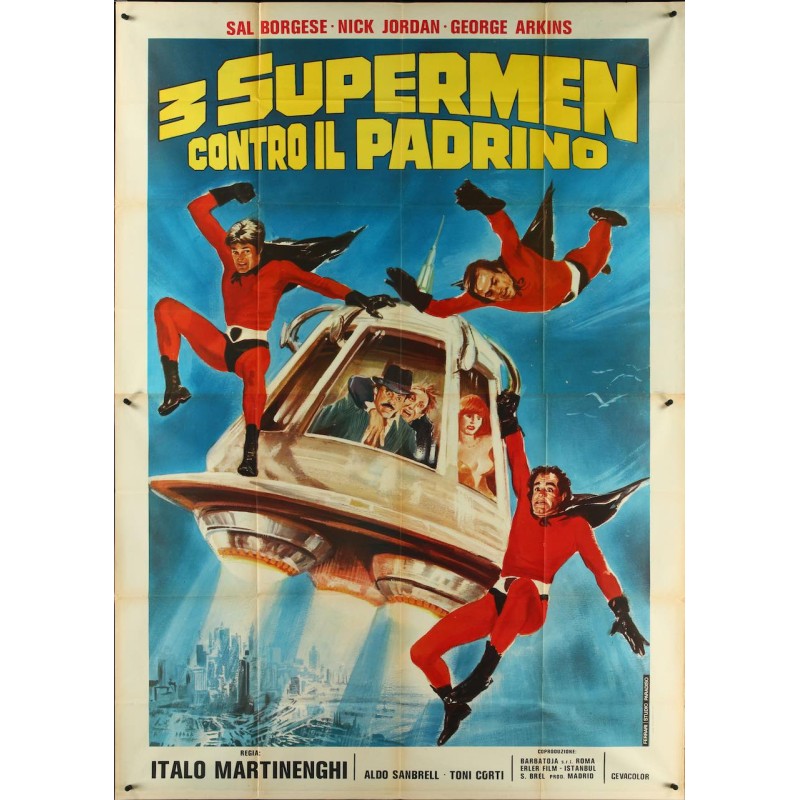 Three Supermen Against Godfather (Italian 4F)