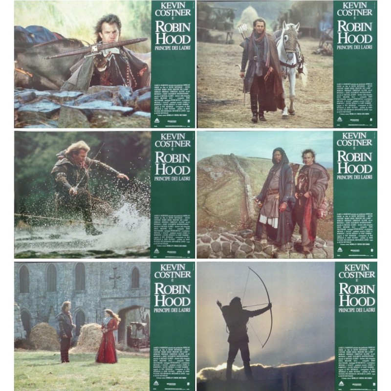 Robin Hood Prince Of Thieves (Fotobusta set of 6)
