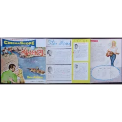 River Of No Return Japanese Press movie poster - illustraction Gallery