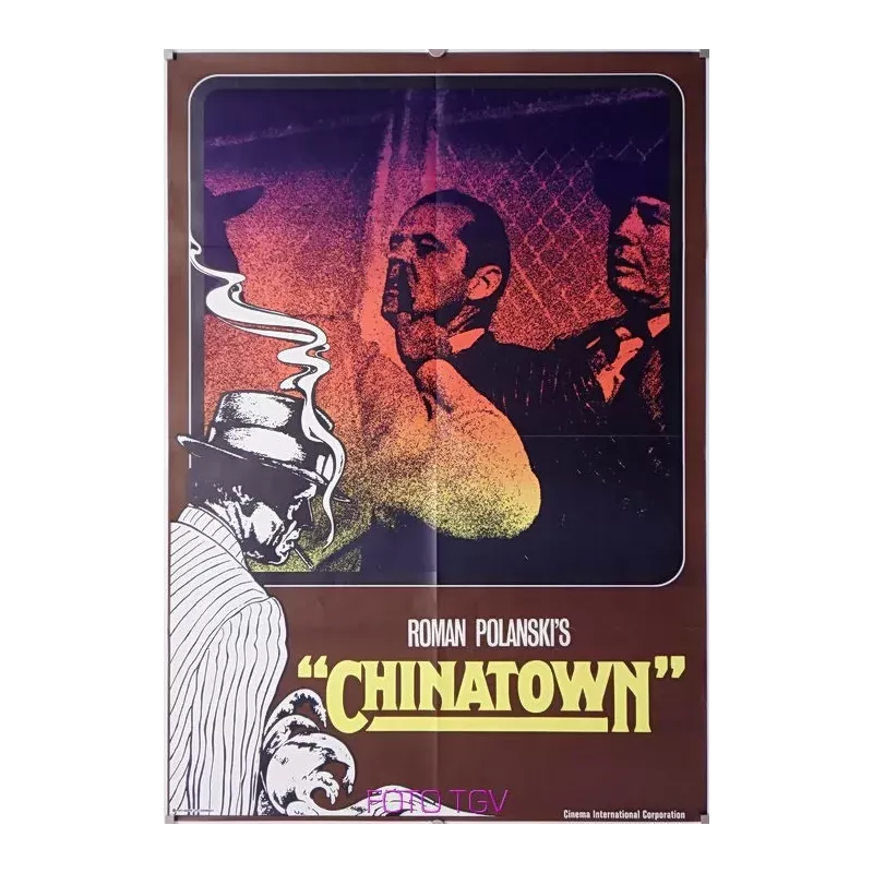 Chinatown German poster - Illustraction Gallery