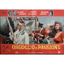 The Pride And The Passion Italian fotobusta movie poster set - illustraction Gallery