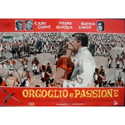 The Pride And The Passion Italian fotobusta movie poster set - illustraction Gallery