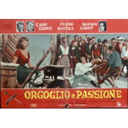 The Pride And The Passion Italian fotobusta movie poster set - illustraction Gallery