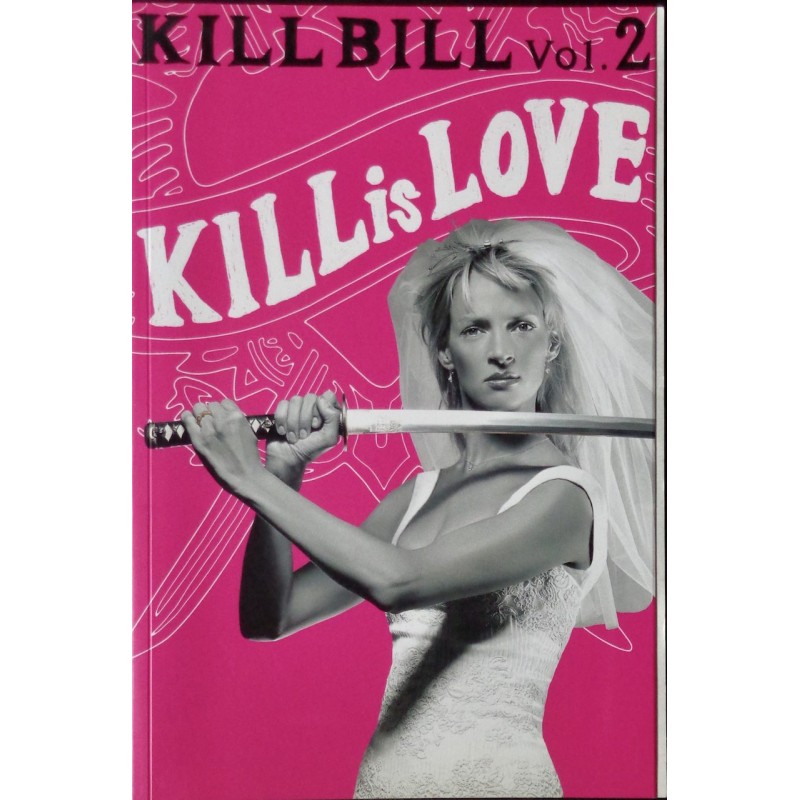 Kill Bill Vol. 2 Japanese movie program - illustraction Gallery