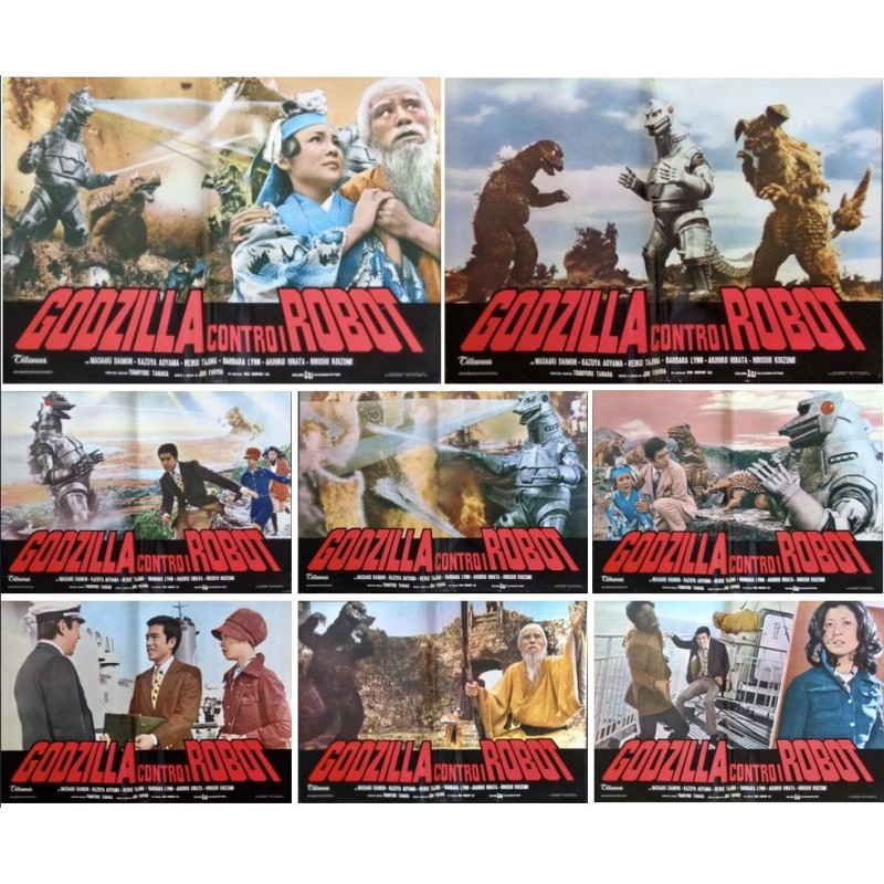 Godzilla Vs Mechagodzilla (Fotobusta set of 8)