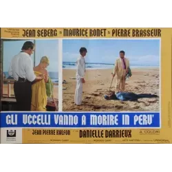 Les oiseaux vont mourir au Perou (Birds In Peru) Italian fotobusta movie poster set - illustraction Gallery