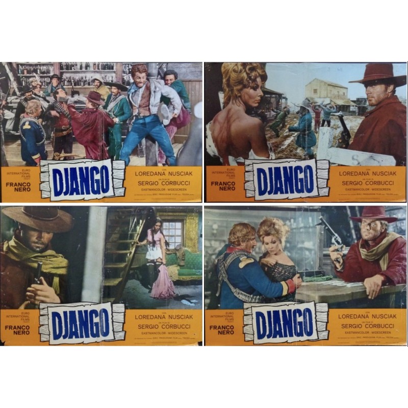 Django (R73 fotobusta set of 4)