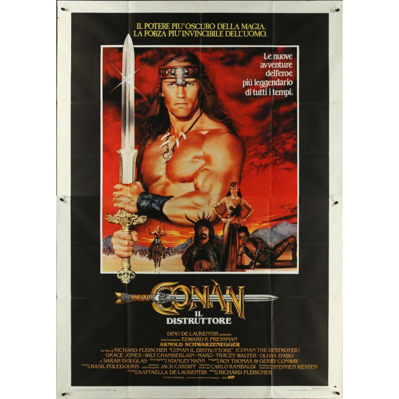 Conan The Destroyer (Italian 4F)