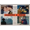 War and Peace Italian set of 6 fotobusta movie posters - Illustraction Gallery
