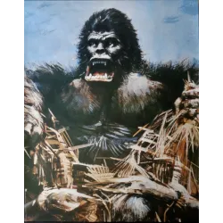 King Kong Swedish movie poster - illustraction Gallery