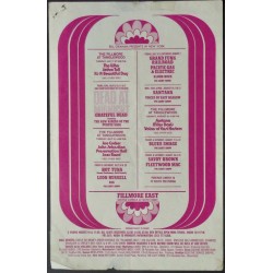 Fillmore East 1970 Summer (Handbill style A)