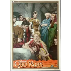 Quo Vadis Italian fotobusta movie poster set - illustraction Gallery