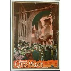 Quo Vadis Italian fotobusta movie poster set - illustraction Gallery