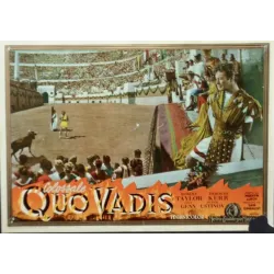 Quo Vadis Italian fotobusta movie poster set - illustraction Gallery