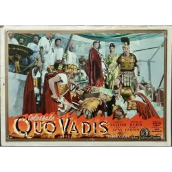 Quo Vadis Italian fotobusta movie poster set - illustraction Gallery