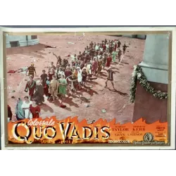 Quo Vadis Italian fotobusta movie poster set - illustraction Gallery