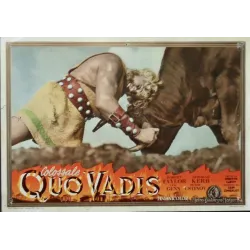 Quo Vadis Italian fotobusta movie poster set - illustraction Gallery