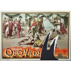 Quo Vadis Italian fotobusta movie poster set - illustraction Gallery