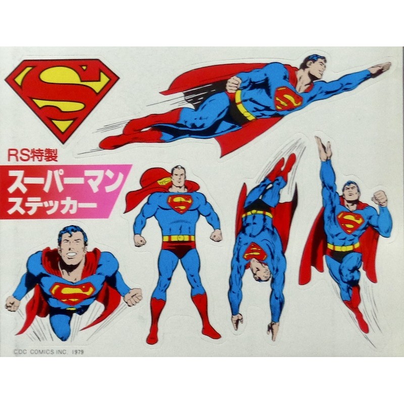 Superman: Sticker sheet (1979)