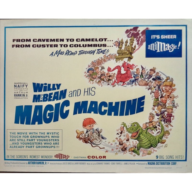 Willy McBean And His Magic Machine (Half sheet)