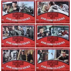 Where Eagles Dare (Fotobusta set of 6)
