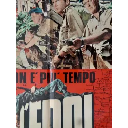 Too Late The Hero Italian movie poster - illustraction Gallery