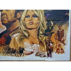 Shalako British Quad movie poster - illustraction Gallery