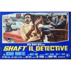 Shaft Italian fotobusta movie poster set - illustraction Gallery