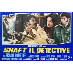 Shaft Italian fotobusta movie poster set - illustraction Gallery