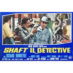 Shaft Italian fotobusta movie poster set - illustraction Gallery