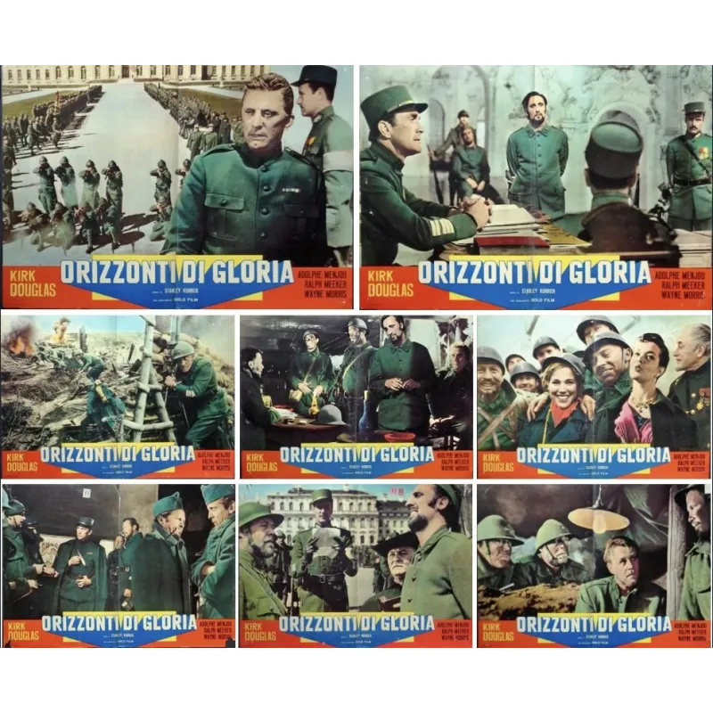 Paths Of Glory (R63 Fotobusta set of 8)