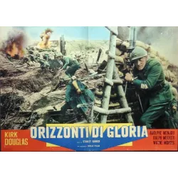 Paths Of Glory Italian fotobusta movie poster set - illustraction Gallery