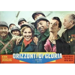 Paths Of Glory Italian fotobusta movie poster set - illustraction Gallery