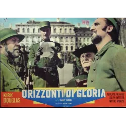 Paths Of Glory Italian fotobusta movie poster set - illustraction Gallery