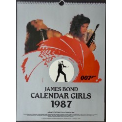 James Bond 1987 Calendar Girls