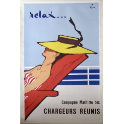 Compagnie maritime des chargeurs reunis: Relax (1960 - LB)
