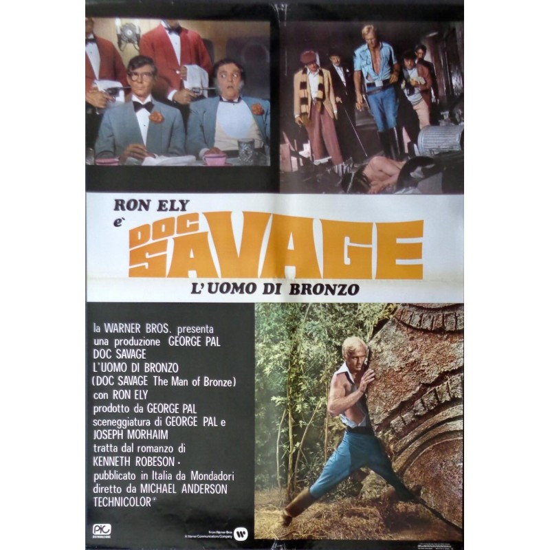 Doc Savage The Man Of Bronze (Italian 1F)
