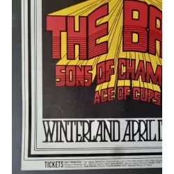 The Band Winterland BG 169 concert poster - illustraction Gallery